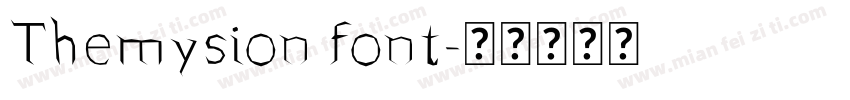 Themysion font字体转换